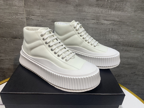 Jil Sander_s new low-top minimalist big head biscuits shoes thick sole shoes 38-44-a99f9626